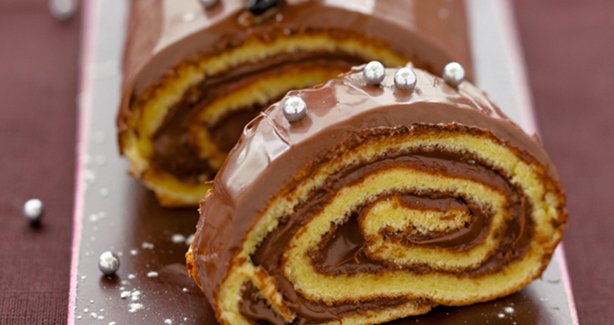 Recette de la bûche au Nutella